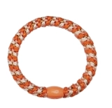 Haarelastiekje - Elastiek & armband - Oranje/ Crème