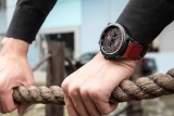 Rood Heren Horloge Curren Op Model