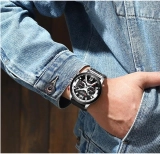 Hidzo Heren Horloge Curren Op Model