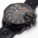 Zijkant Heren Horloge Curren
