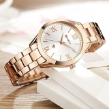 Zijkant Horloge Dames Curren Rosé