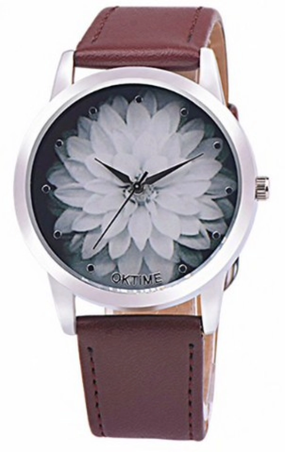 https://hidzo.nl/storage/cache/756/ebe10a6a80dc4ff6407ade420972029a/Oktime%20Flower%20Horloge%20-%20Bruin.webp